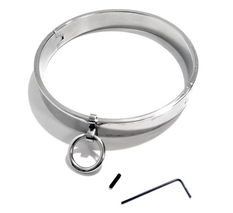 stainless steel bdsm collar